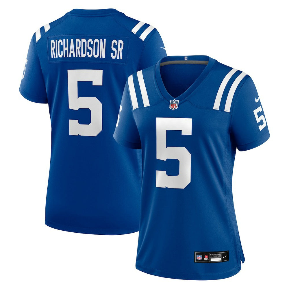 Anthony Richardson Sr.  Women's Team Game Jersey - Indianapolis Colts