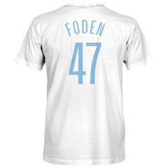 Phil Foden Manchester City 1863FC Player T-Shirt -  White