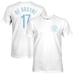 Kevin De Bruyne Manchester City 1863FC Player T-Shirt -  White