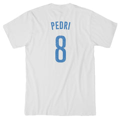 Pedri Barcelona 1863FC Player T-Shirt -  White