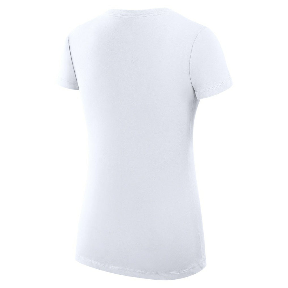 G-III 4Her by Carl Banks Women's Super-Slim Fit Lightweight Collage Team V-Neck T-Shirt - Baltimore Ravens