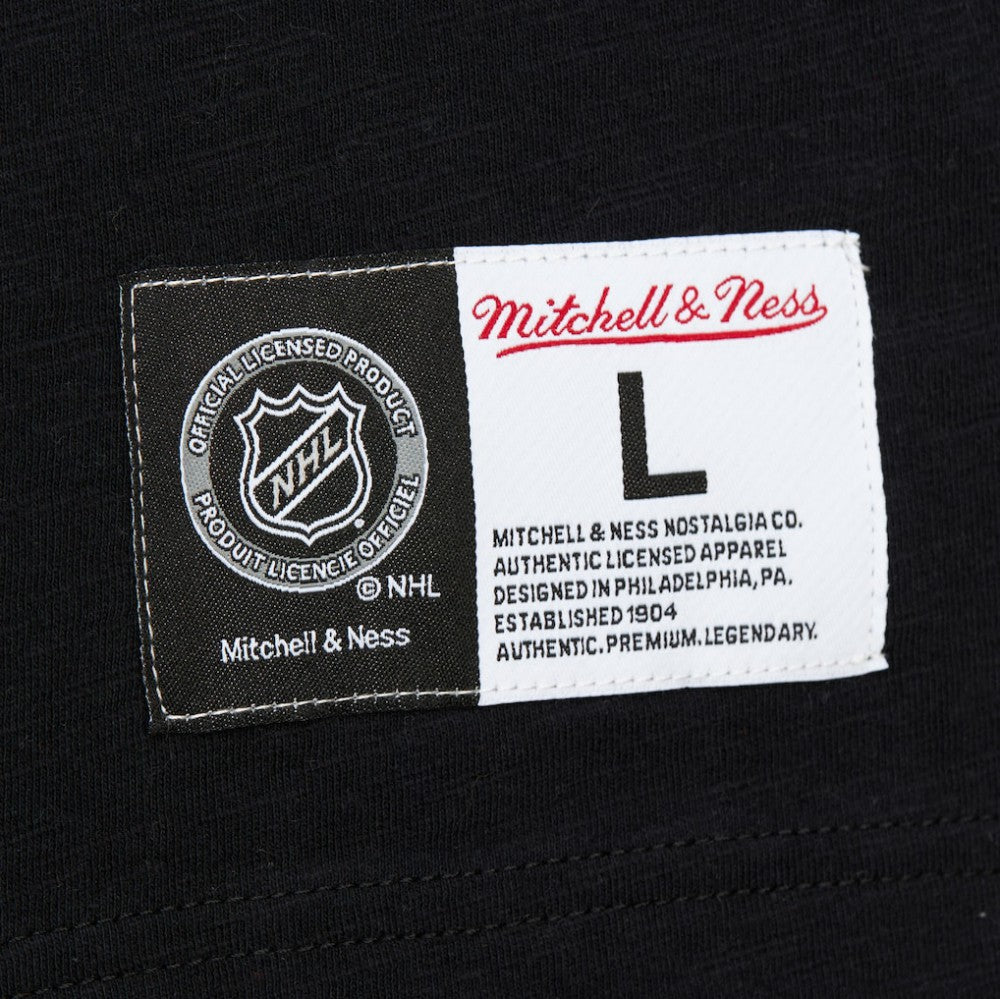 NHL Black/Gold Vegas Golden Knights Mitchell & Ness Legendary Slub Raglan Long Sleeve T-Shirt