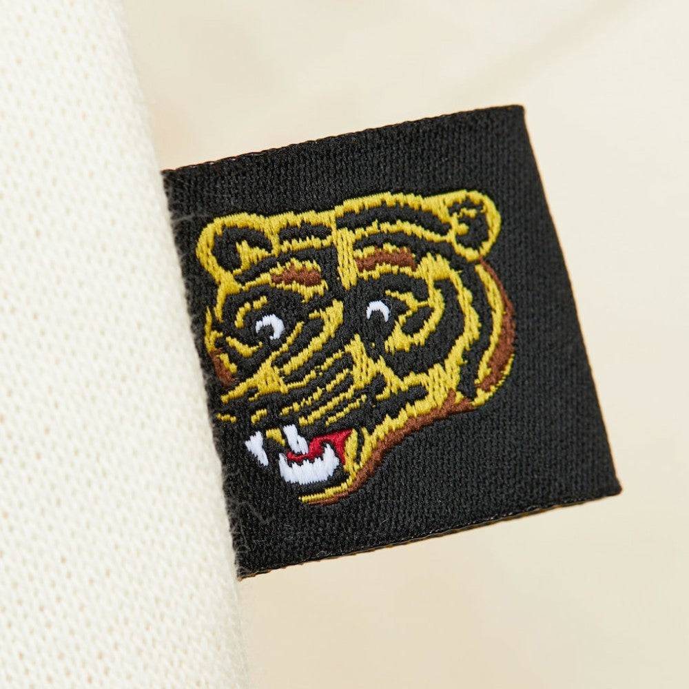 NHL Cream Boston Bruins Mitchell & Ness Women's Logo 3.0 Pullover Sweatshirt