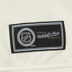 NHL Cream Chicago Blackhawks Mitchell & Ness Women's Logo 3.0 Pullover Sweatshirt