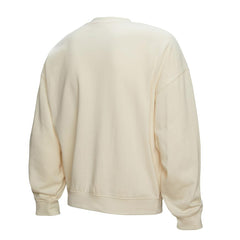 NHL Cream Seattle Kraken Mitchell & Ness Women's Logo 3.0 Pullover Sweatshirt