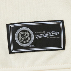 NHL Cream New York Rangers Mitchell & Ness Women's Logo 3.0 Pullover Sweatshirt