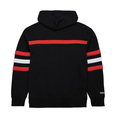 NHL Black Buffalo Sabres Mitchell & Ness Head Coach Slogan Pullover Hoodie