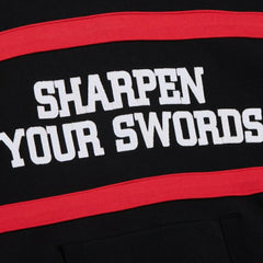 NHL Black Buffalo Sabres Mitchell & Ness Head Coach Slogan Pullover Hoodie