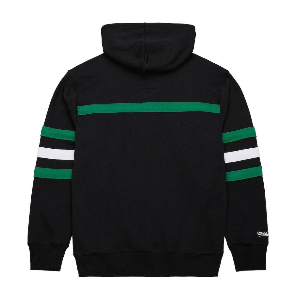 NHL Black Dallas Stars Mitchell & Ness Head Coach Slogan Pullover Hoodie
