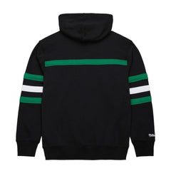 NHL Black Dallas Stars Mitchell & Ness Head Coach Slogan Pullover Hoodie