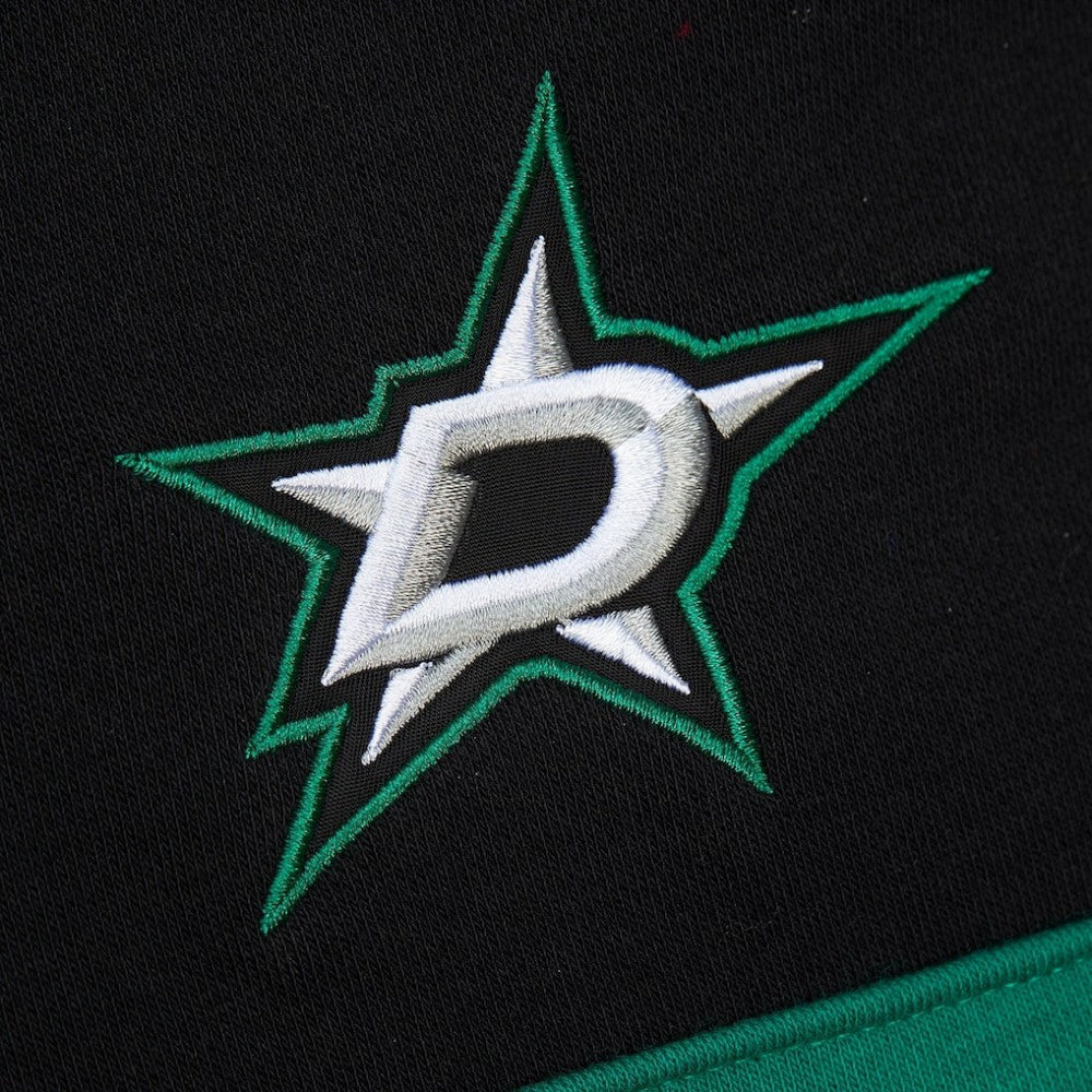 NHL Black Dallas Stars Mitchell & Ness Head Coach Slogan Pullover Hoodie