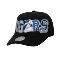 MLB Los Angeles Dodgers Mitchell & Ness Hyper Type Pro Crown Snapback Hat