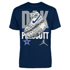 Dak Prescott  Jordan Brand Kicks Graphic T-Shirt - Dallas Cowboys