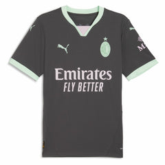 Christian Pulisic AC Milan 2024/25 Third Replica Player Jersey - Puma Charcoal