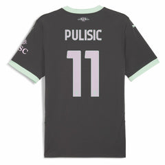 Christian Pulisic AC Milan 2024/25 Third Replica Player Jersey - Puma Charcoal