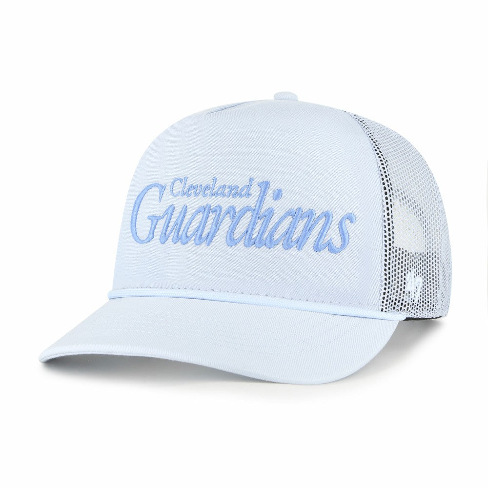 MLB Cleveland Guardians '47 Foundation Script Hitch Adjustable Trucker Hat