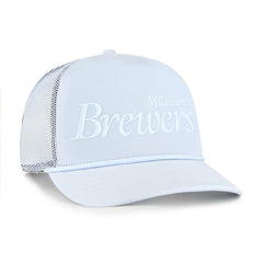 MLB Milwaukee Brewers '47 Foundation Script Hitch Adjustable Trucker Hat