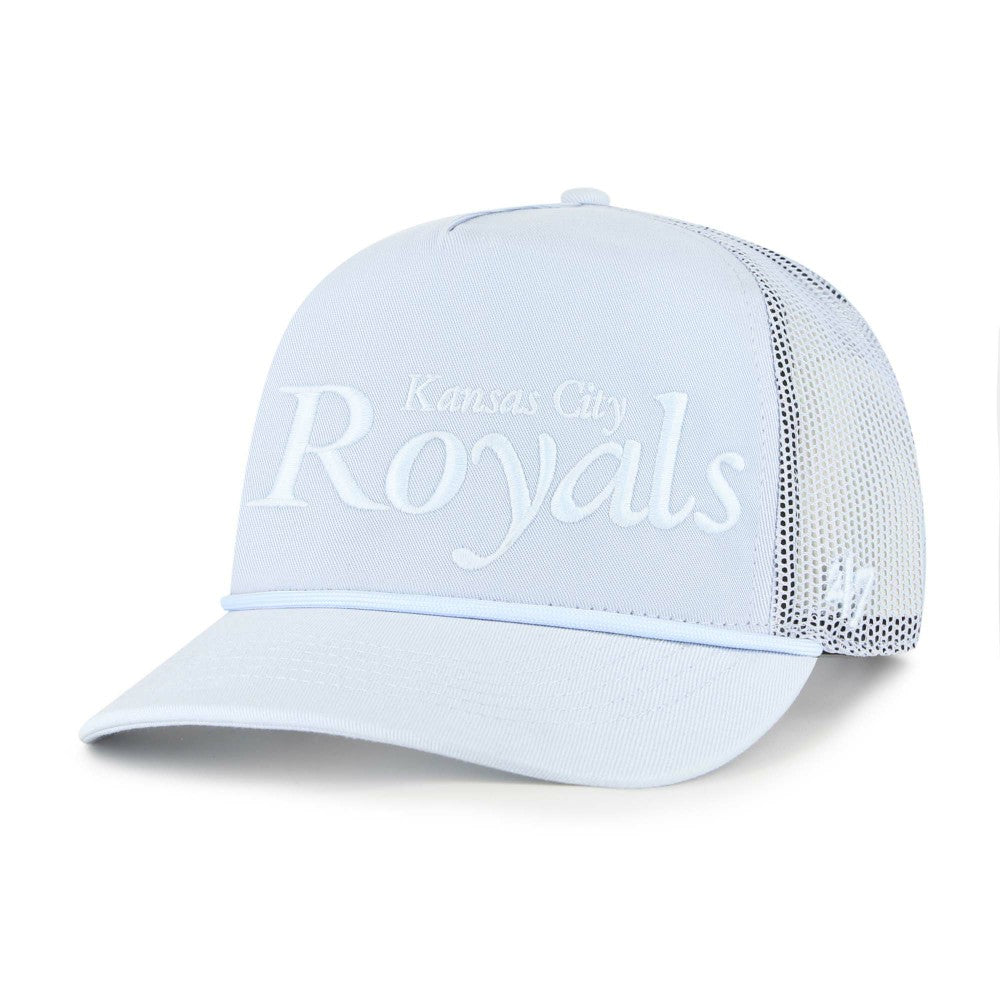MLB Kansas City Royals '47 Foundation Script Hitch Adjustable Trucker Hat
