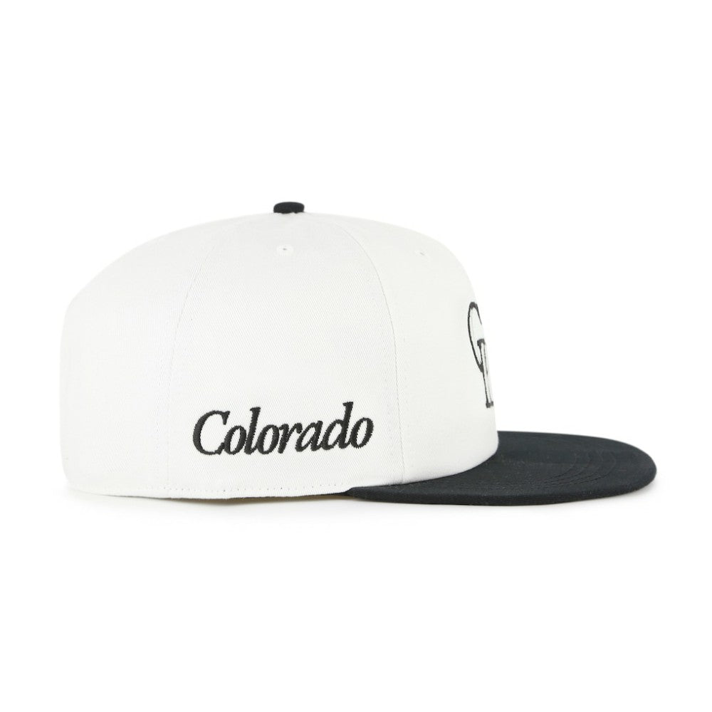MLB Colorado Rockies '47 Foundation Captain Snapback Hat