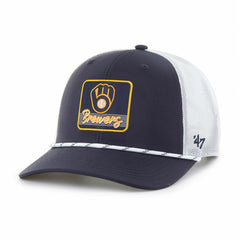 MLB Milwaukee Brewers '47 Scratch Adjustable Trucker Hat