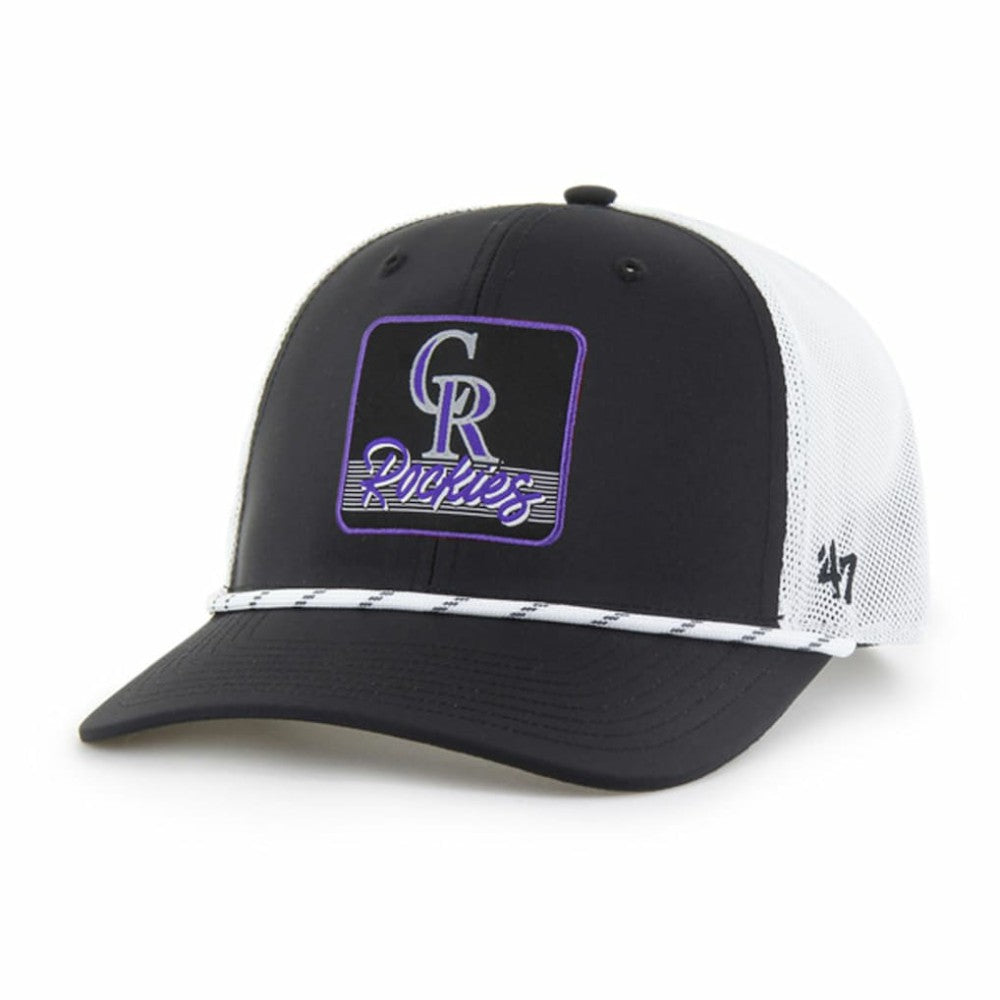 MLB Colorado Rockies '47 Scratch Adjustable Trucker Hat