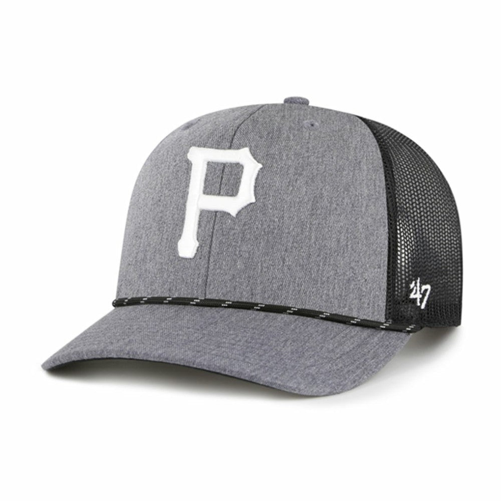 MLB Pittsburgh Pirates '47 Carbon Rope Trucker Adjustable Hat