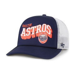 MLB Houston Astros '47 Meander Foam Trucker Snapback Hat