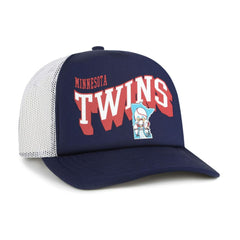 MLB Minnesota Twins '47 Meander Foam Trucker Snapback Hat