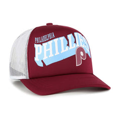 MLB Philadelphia Phillies '47 Meander Foam Trucker Snapback Hat