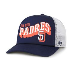 MLB San Diego Padres '47 Meander Foam Trucker Snapback Hat