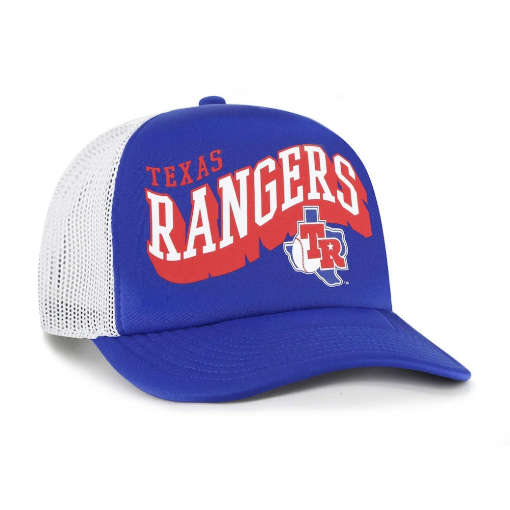 MLB Texas Rangers '47 Meander Foam Trucker Snapback Hat
