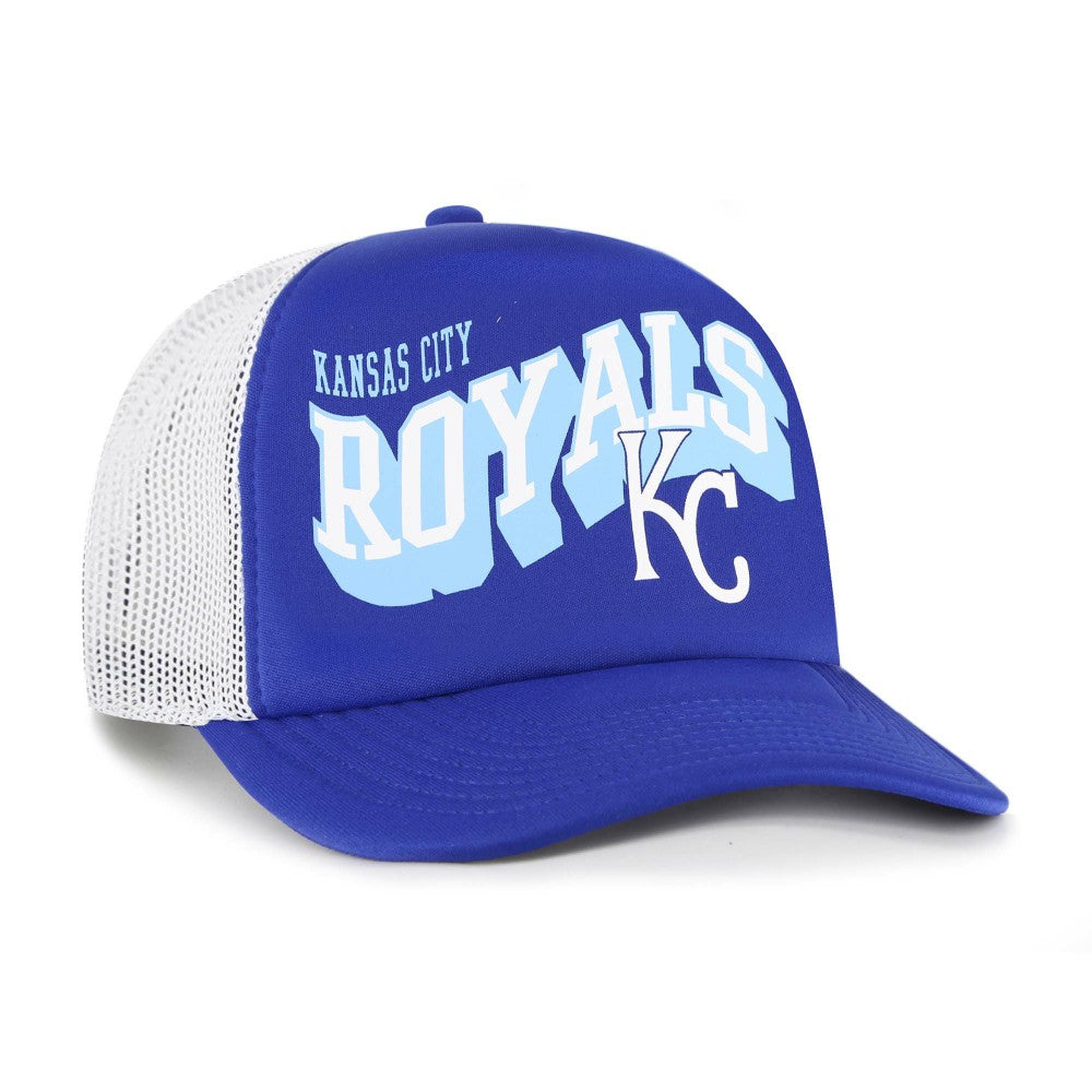 MLB Kansas City Royals '47 Meander Foam Trucker Snapback Hat