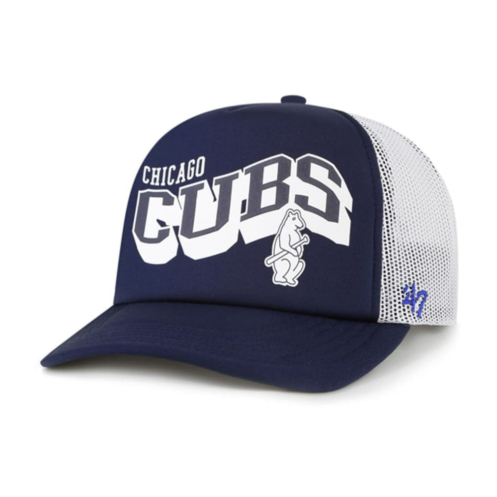 MLB Chicago Cubs '47 Meander Foam Trucker Snapback Hat