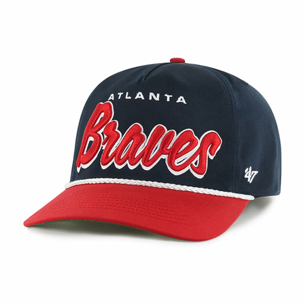 MLB Atlanta Braves '47 Dropshadow Rope Hitch Adjustable Hat
