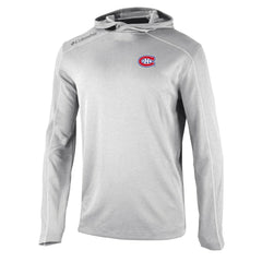 NHL Gray Montreal Canadiens Columbia Shotgun Omni-Wick Pullover Hoodie