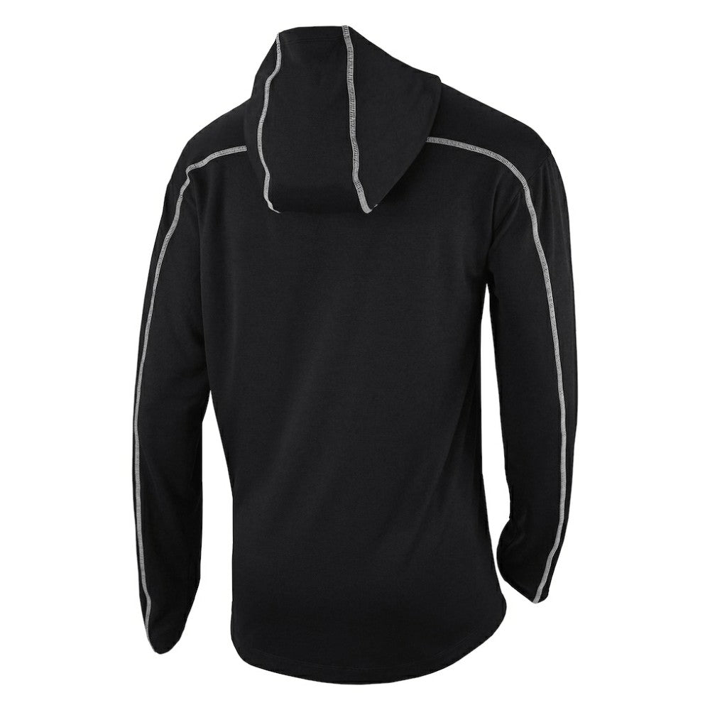 NHL Black Calgary Flames Columbia Shotgun Omni-Wick Pullover Hoodie