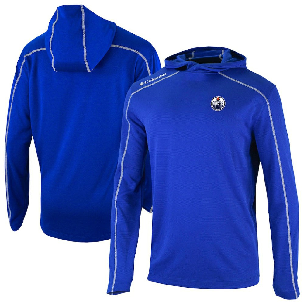 NHL Royal Edmonton Oilers Columbia Shotgun Omni-Wick Pullover Hoodie