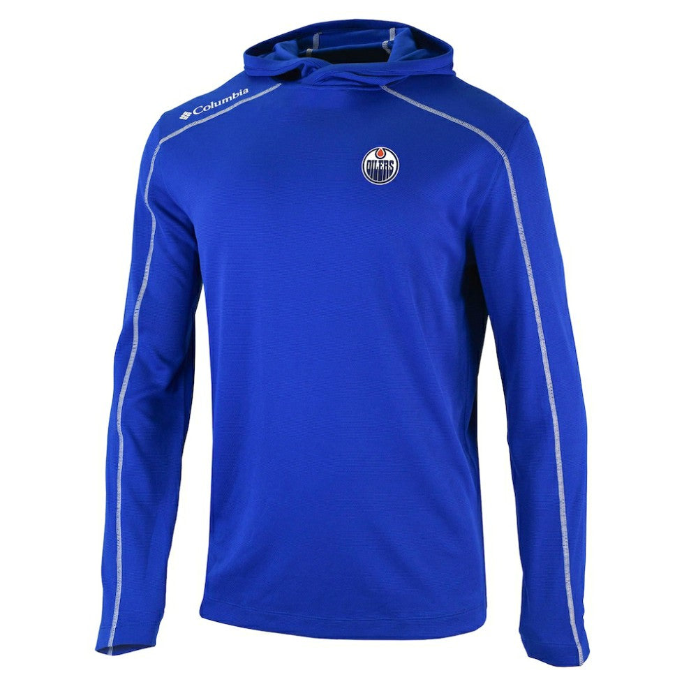 NHL Royal Edmonton Oilers Columbia Shotgun Omni-Wick Pullover Hoodie