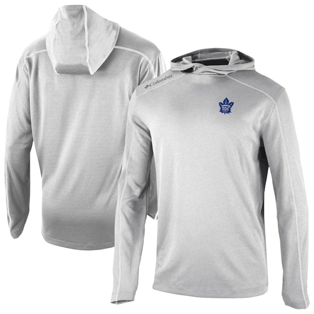 NHL Gray Toronto Maple Leafs Columbia Shotgun Omni-Wick Pullover Hoodie