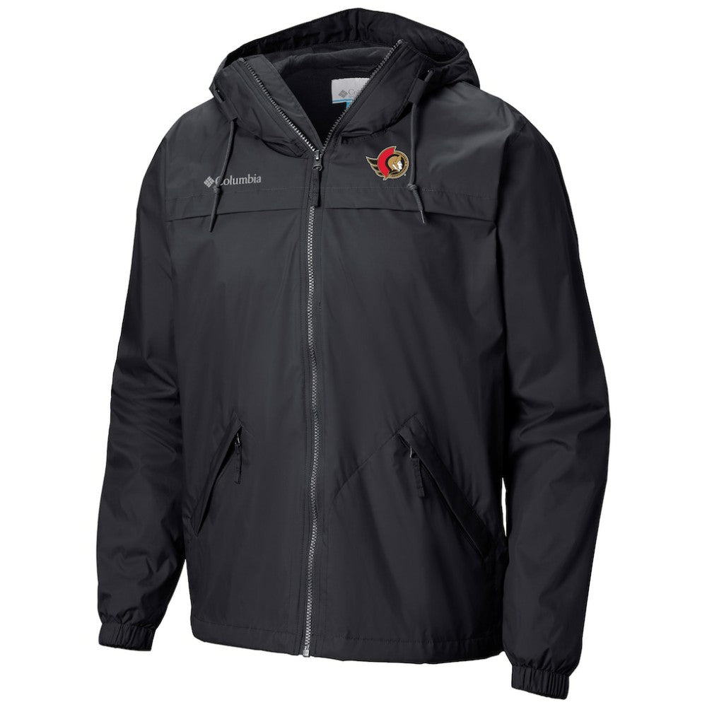NHL Black Ottawa Senators Columbia Oroville Creek Lined Full-Zip Jacket