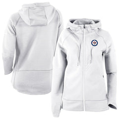 NHL White Winnipeg Jets Columbia Omni-Wick Pack It Up Full-Zip Jacket