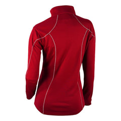 NHL Red Calgary Flames Columbia Women's Omni-Wick Shotgun 2.0 Quarter-Zip Pullover Top