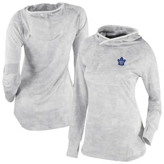 NHL White Toronto Maple Leafs Columbia Women's Omni-Wick Sunday Ball Pullover Hoodie