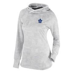 NHL White Toronto Maple Leafs Columbia Women's Omni-Wick Sunday Ball Pullover Hoodie