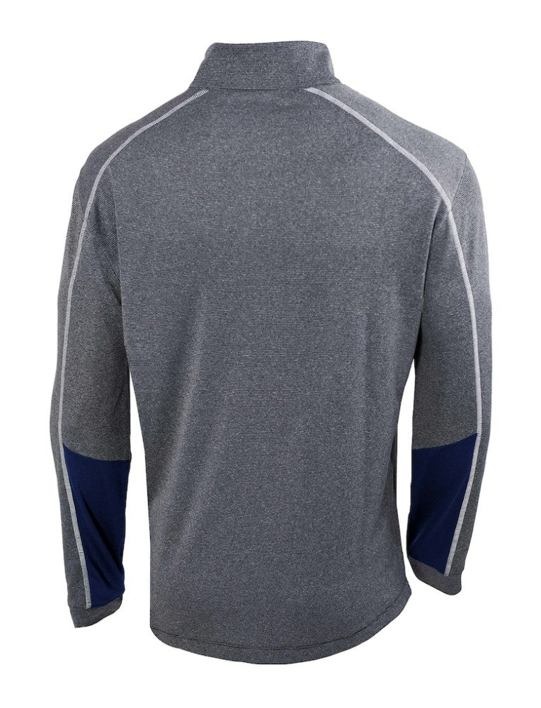 NHL Navy Vancouver Canucks Columbia Omni-Wick Shotgun 2.0 Quarter-Zip Pullover Top