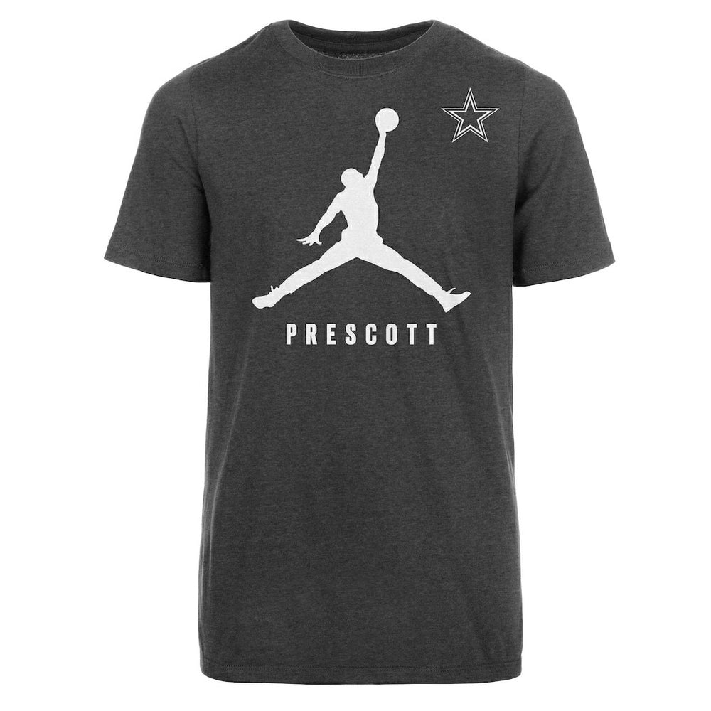 Dak Prescott  Jordan Brand Youth Lockup Player Name T-Shirt - Dallas Cowboys