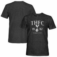 Tottenham Hotspur 1863FC Established Location Vintage Tri-Blend T-Shirt -  Black