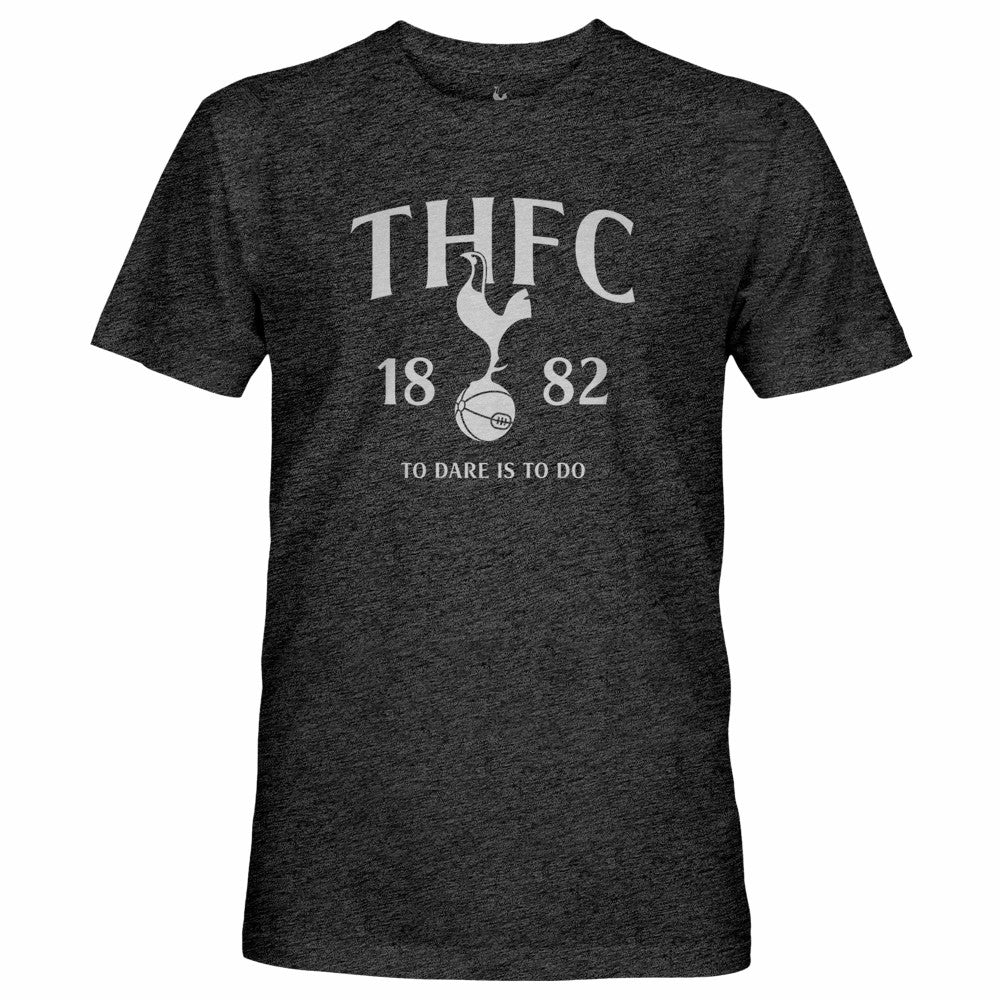 Tottenham Hotspur 1863FC Established Location Vintage Tri-Blend T-Shirt -  Black