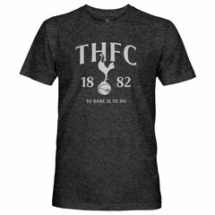 Tottenham Hotspur 1863FC Established Location Vintage Tri-Blend T-Shirt -  Black
