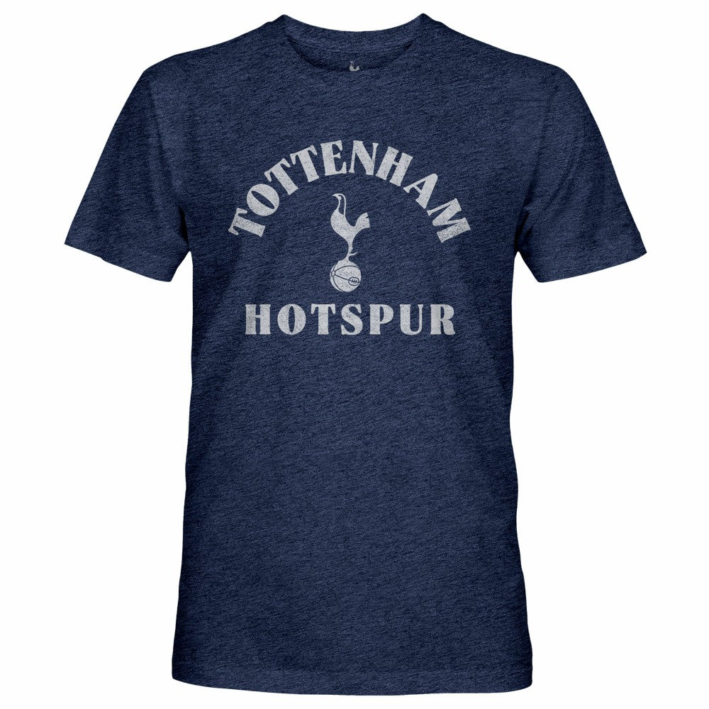 Tottenham Hotspur 1863FC Team Arch Vintage Tri-Blend T-Shirt -  Navy